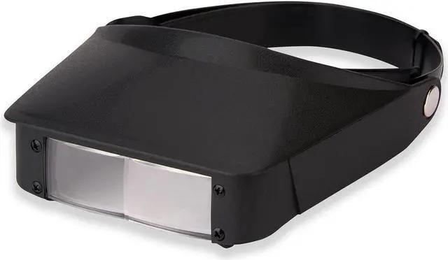 Alt view image 7 of 14 - Carson MagniVisor 2x / 3x Dual Power Flip-Up Head Mounted Magnifier MV-23