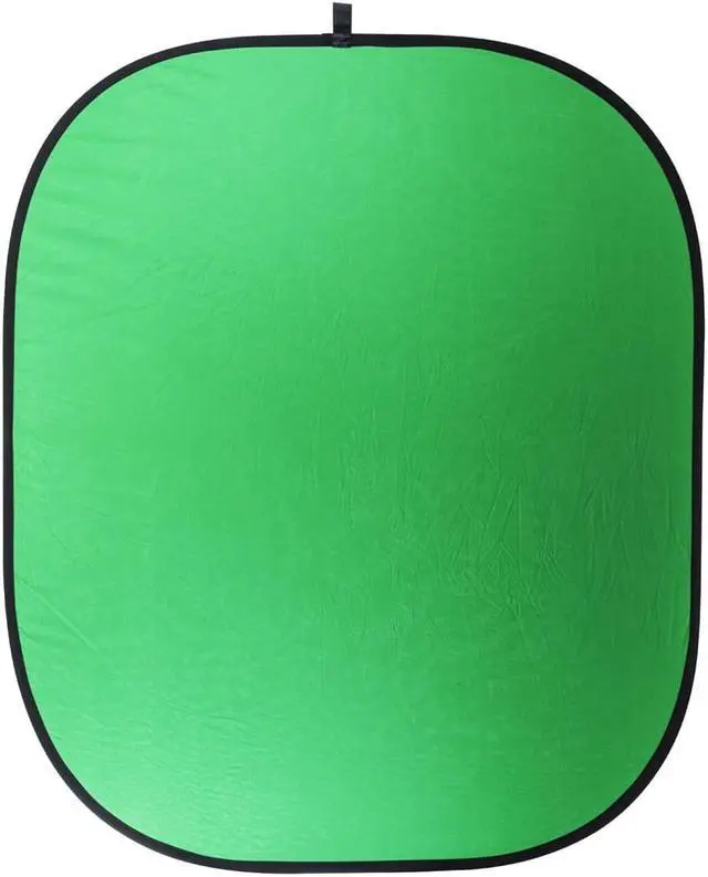 Alt view image 5 of 6 - Belle Drape 60x72" Reversible Chroma Blue & Green Background Kit #BDPB-6072BG-K1