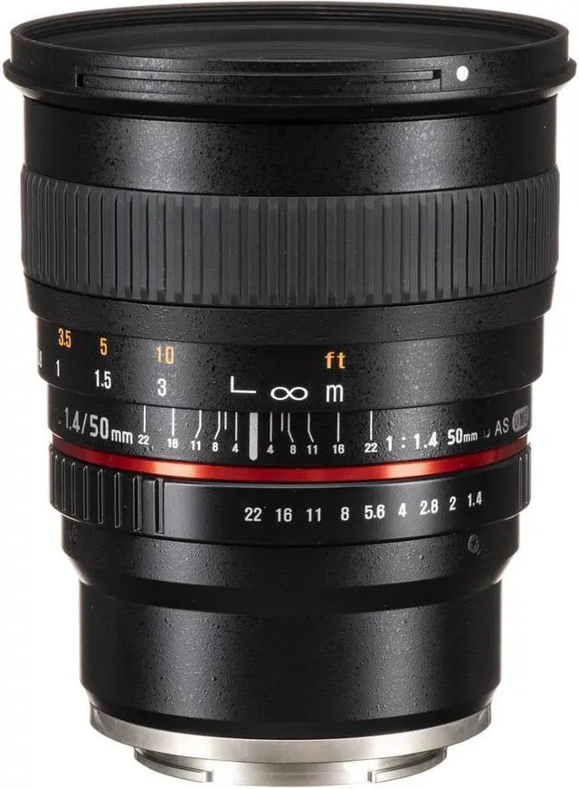 Alt view image 6 of 9 - Rokinon 50mm F1.4 Lens for Sony E Mount