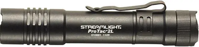 Alt view image 5 of 5 - Streamlight - 88031 - Streamlight ProTac 2L Professional Tactical Light - CR123A - Anodized AluminumBody, GlassLens -