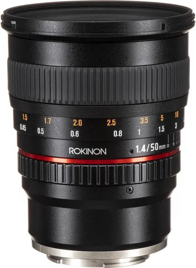 Alt view image 5 of 9 - Rokinon 50mm F1.4 Lens for Sony E Mount