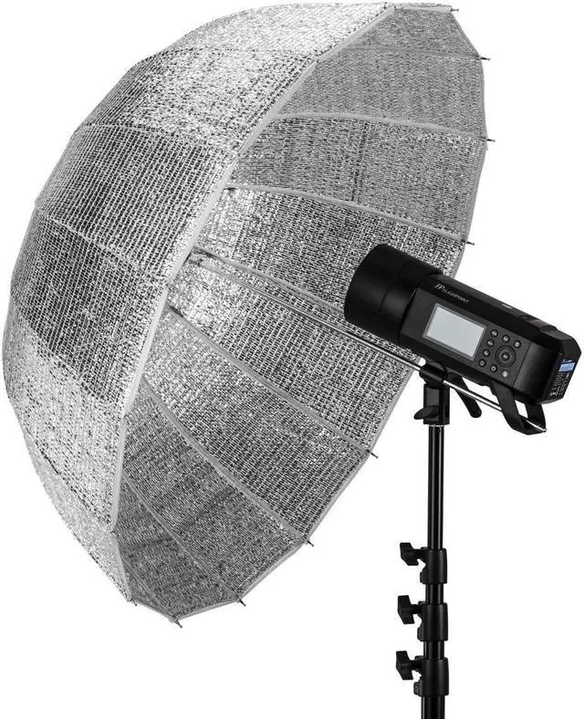 Alt view image 4 of 7 - Glow Wind Proof EZ Lock Small Deep Fiberglass Umbrella (33")