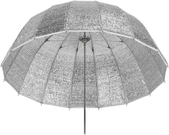 Alt view image 3 of 7 - Glow Wind Proof EZ Lock Small Deep Fiberglass Umbrella (33")