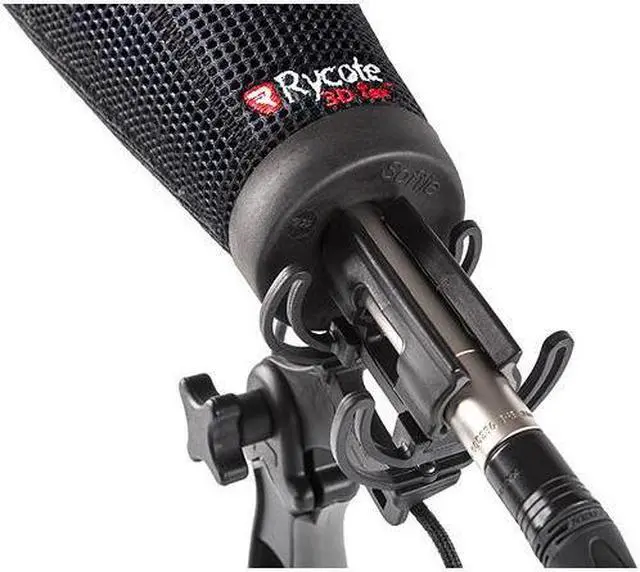 Alt view image 4 of 8 - Rycote Medium Hole Softie Lyre Mount & Pistol Grip #033702