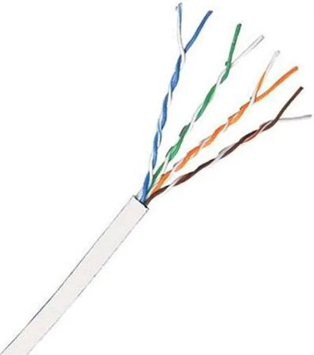 Alt view image 2 of 2 - Comprehensive Cat 6 550 MHz UTP Solid White Bulk Cable 1000ft