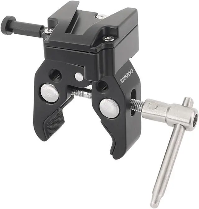 Main image of CAMVATE Super Crab Clamp with Universal V-Lock Mount Quick Release Adapter
