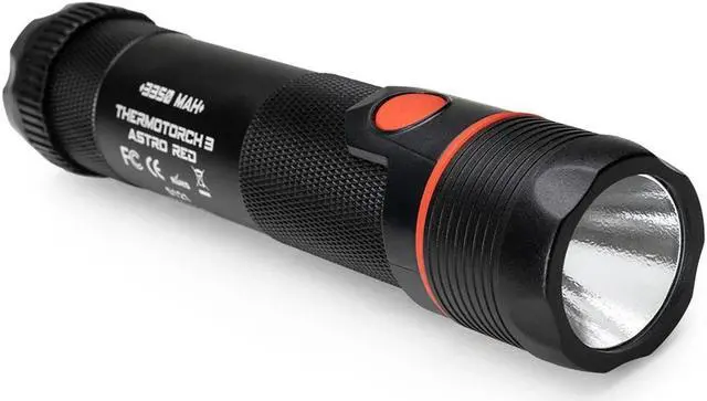 Alt view image 2 of 5 - Celestron Elements ThermoTorch 3 Astro Red Flashlight #94556