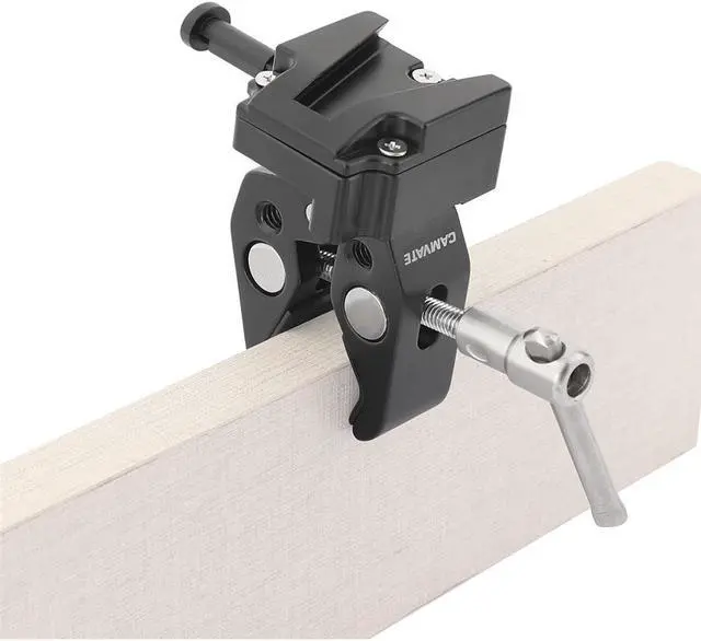 Alt view image 5 of 6 - CAMVATE Super Crab Clamp with Universal V-Lock Mount Quick Release Adapter