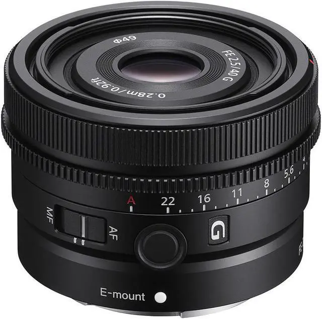 Main image of Sony FE 40mm F2.5 G Full-Frame Ultra-Compact G Lens