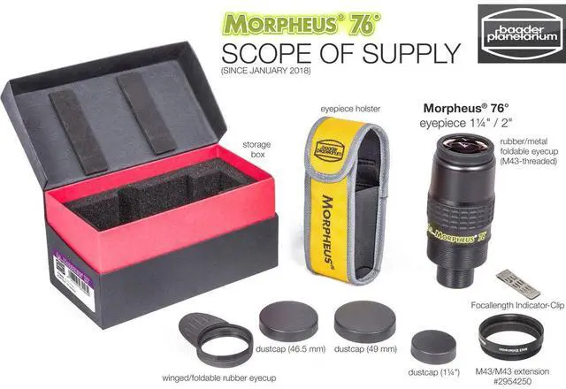 Alt view image 4 of 5 - Baader Planetarium Morpheus 4.5mm 76 Degree Wide-Field Eyepiece