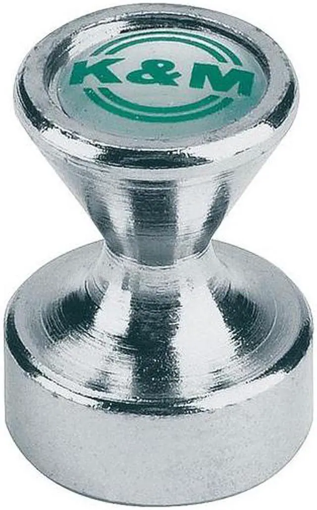 Main image of K&M 11581 Zinc Coated Power Magnet, Adheres Sheet Music to Stand, 10 Pieces
