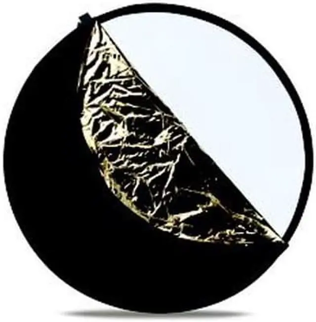 Alt view image 7 of 19 - Westcott Collapsible 5-in-1 Reflector with Gold Surface (20")