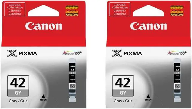 Main image of Canon CLI-42 Gray Ink Cartridge, 2-Pack