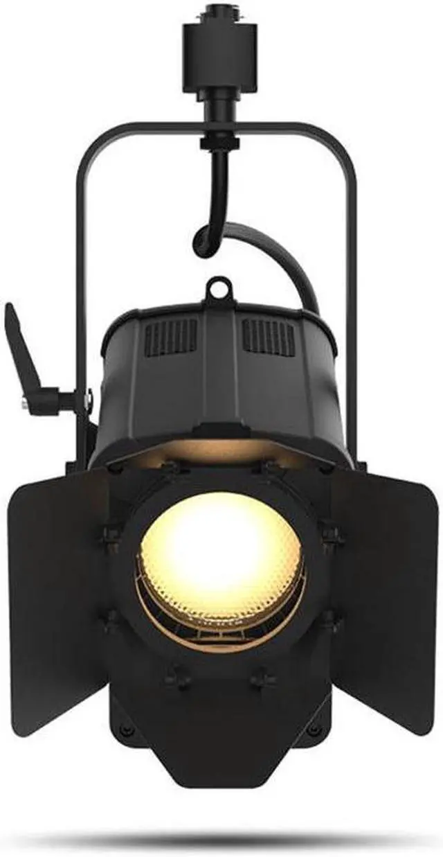 Alt view image 3 of 4 - CHAUVET Professional CHAUVET Professional Ovation FTD-55WW 36W Warm    White LED Fresnel Fixture, Includes Barn Doors andTrack Adaptor, 3200K Color Temperature