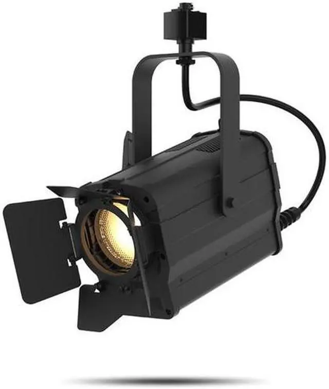 Alt view image 2 of 4 - CHAUVET Professional CHAUVET Professional Ovation FTD-55WW 36W Warm    White LED Fresnel Fixture, Includes Barn Doors andTrack Adaptor, 3200K Color Temperature