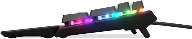 Alt view image 17 of 20 - SteelSeries Apex 7 104-Key QX2 Blue Switch RGB Mechanical Gaming Keyboard 64774