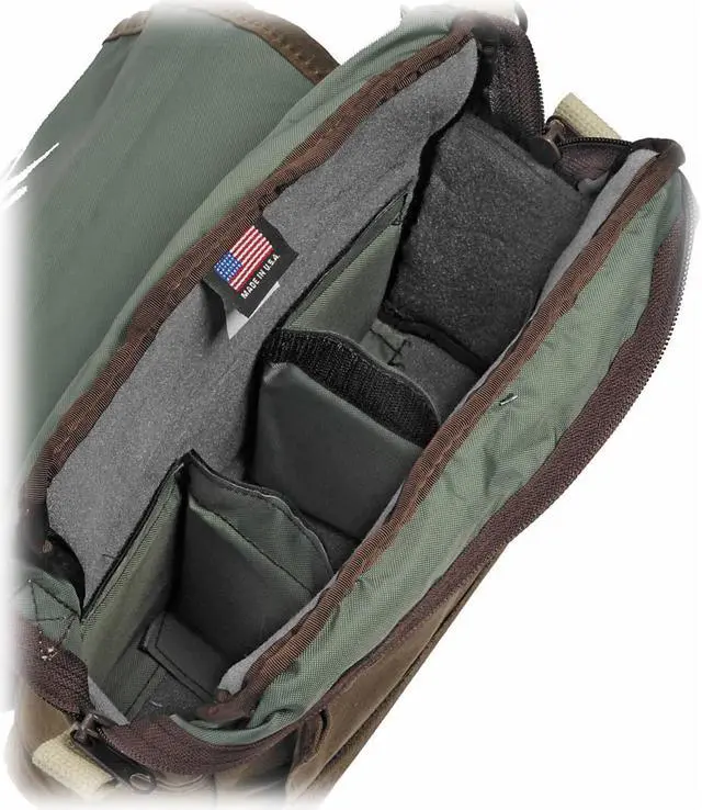 Alt view image 13 of 14 - Domke F-5XZ RuggedWear Shoulder Bag (Brown)