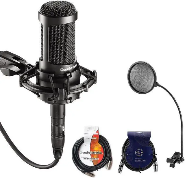 Audio-Technica AT2035 Cardioid Condenser Side-Address