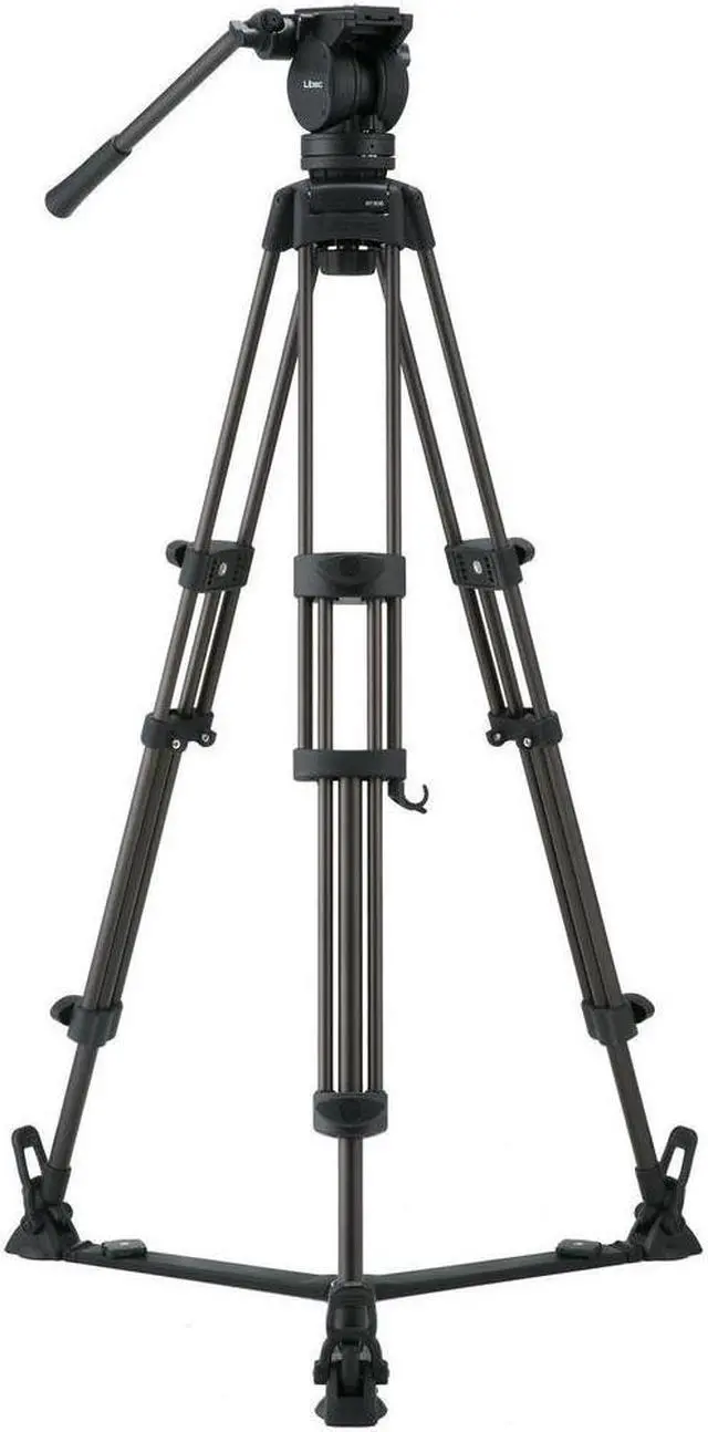 Main image of Libec LX7 3-Section Aluminum Tripod with Pan/Tilt Fluid Head and Floor Spreader