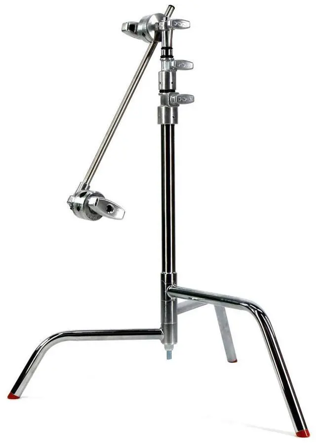 Main image of Matthews 20" Double Riser C-Stand with Grip Head and Arm, Chrome