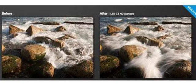 Alt view image 2 of 2 - Lee 3x3" / 75x75mm- 0.8 ND (2.6 Stops) - Neutral Density Polyester Filter #8NDP3