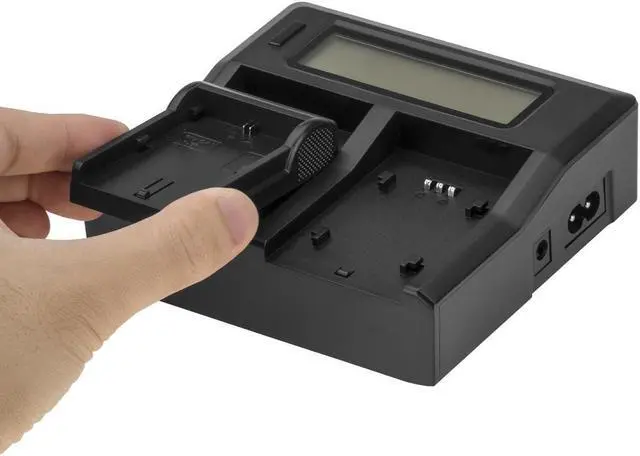 Alt view image 6 of 7 - Green Extreme Dual Smart Charger with LCD Screen for Canon NB-13L #GX-CH2-NB13L