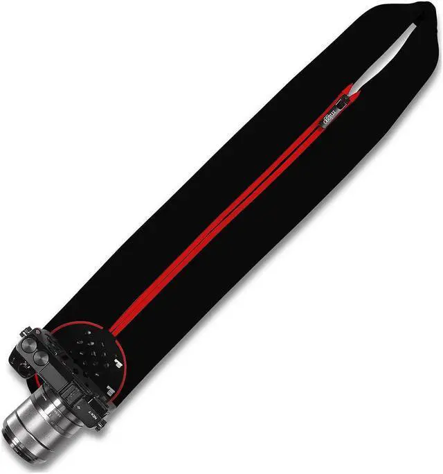 Alt view image 3 of 7 - miggo Strap and Wrap for Digital Camera - Red / Black #MW SR-CSC BR 50