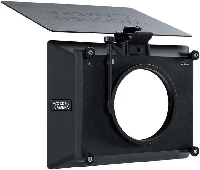 Alt view image 2 of 5 - wooden camera zip box pro 4x5.65 clamp-on matte box for 87mm lens