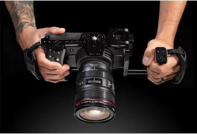 Alt view image 2 of 7 - Shape Handheld Cage for Blackmagic Pocket Cinema Camera 4K