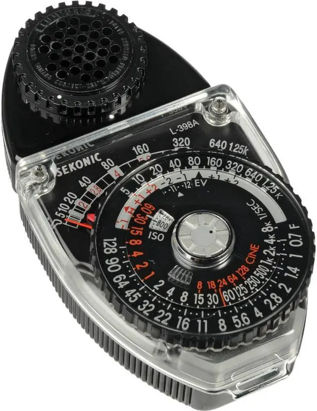 Alt view image 4 of 10 - Sekonic L-398A Studio Deluxe III Light Meter #401-399