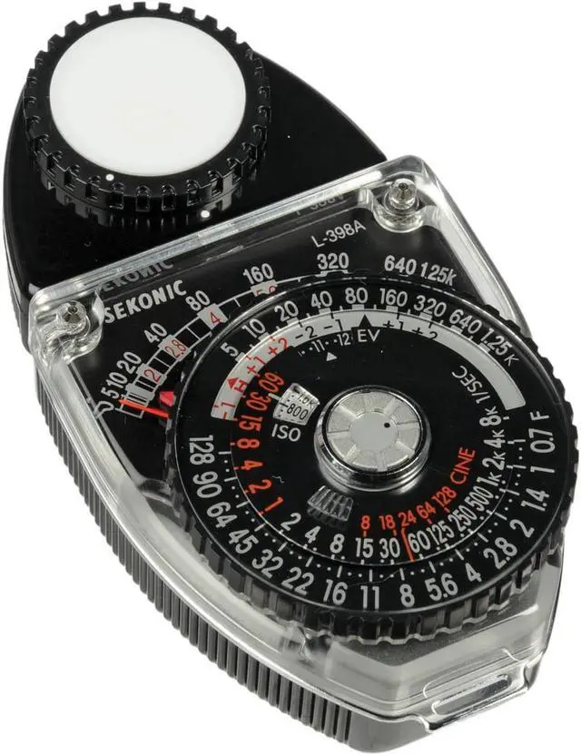 Alt view image 3 of 10 - Sekonic L-398A Studio Deluxe III Light Meter #401-399