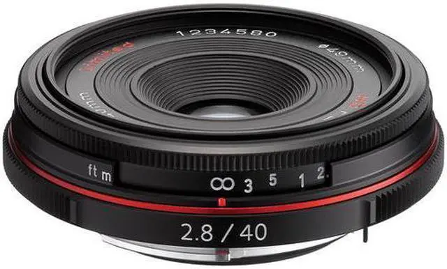 Alt view image 3 of 7 - Pentax K-Mount HD DA 40mm f/2.8 40-40mm Fixed Lens for Pentax KAF (Limited Black)