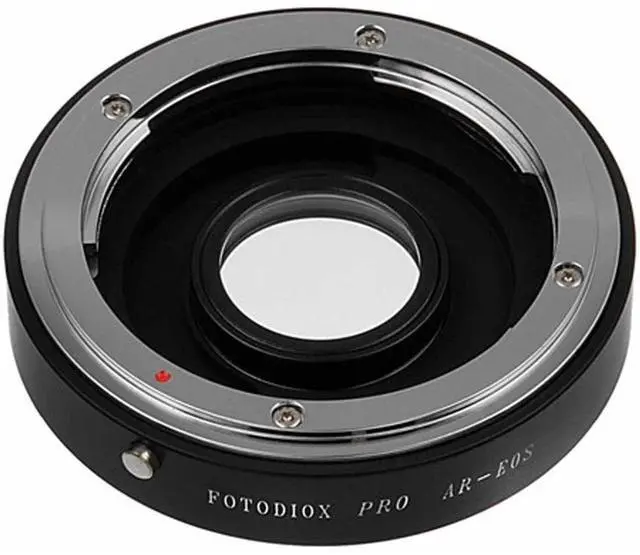 Alt view image 2 of 6 - Fotodiox Pro Mount Adapter with 1.4x Multi-Coated Focusing Correction Lens for Konica AR Lens to Canon EOS EF-Mount Camera, No Focus Confirmation Chip