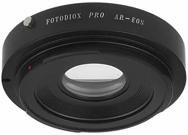 Alt view image 3 of 6 - Fotodiox Pro Mount Adapter with 1.4x Multi-Coated Focusing Correction Lens for Konica AR Lens to Canon EOS EF-Mount Camera, No Focus Confirmation Chip