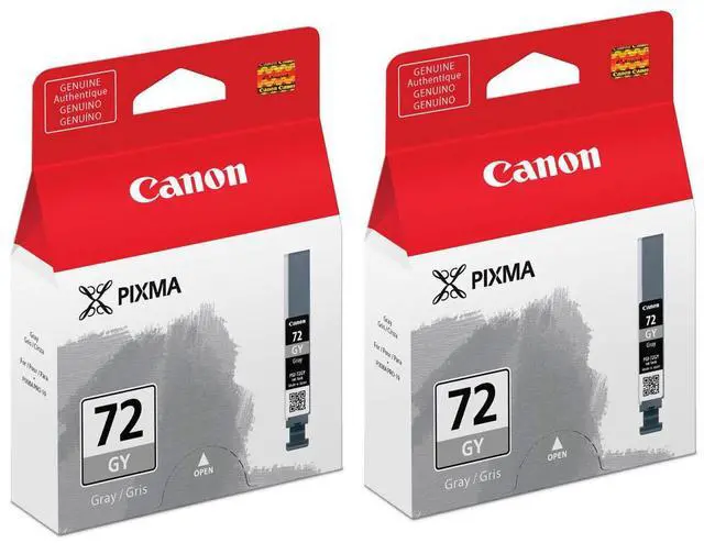 Main image of Canon PGI-72GY Gray Ink Tank, 2-Pack