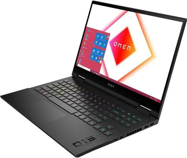 Alt view image 9 of 16 - HP OMEN - 15.6" Gaming Laptop - Intel Core i7 - 16GB Memory - NVIDIA GeForce RTX 3070 - 512GB SSD - Shadow Black Notebook PC Computer 15-ek1013dx