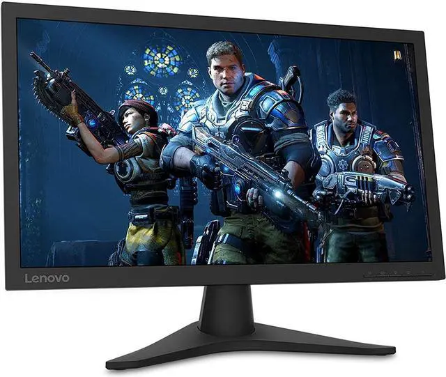 Alt view image 4 of 10 - Lenovo G24-10 24" (23.6" Viewable) 1920 x 1080 Full HD 1ms 144Hz G-Sync Compatible HDMI DisplayPort Tilt Gaming Monitor