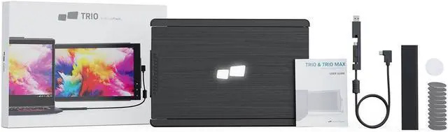 Main image of Mobile Pixels TRIO 12.5" 16:9 Full HD Portable Laptop LCD Monitor, Gray, 2-Pack