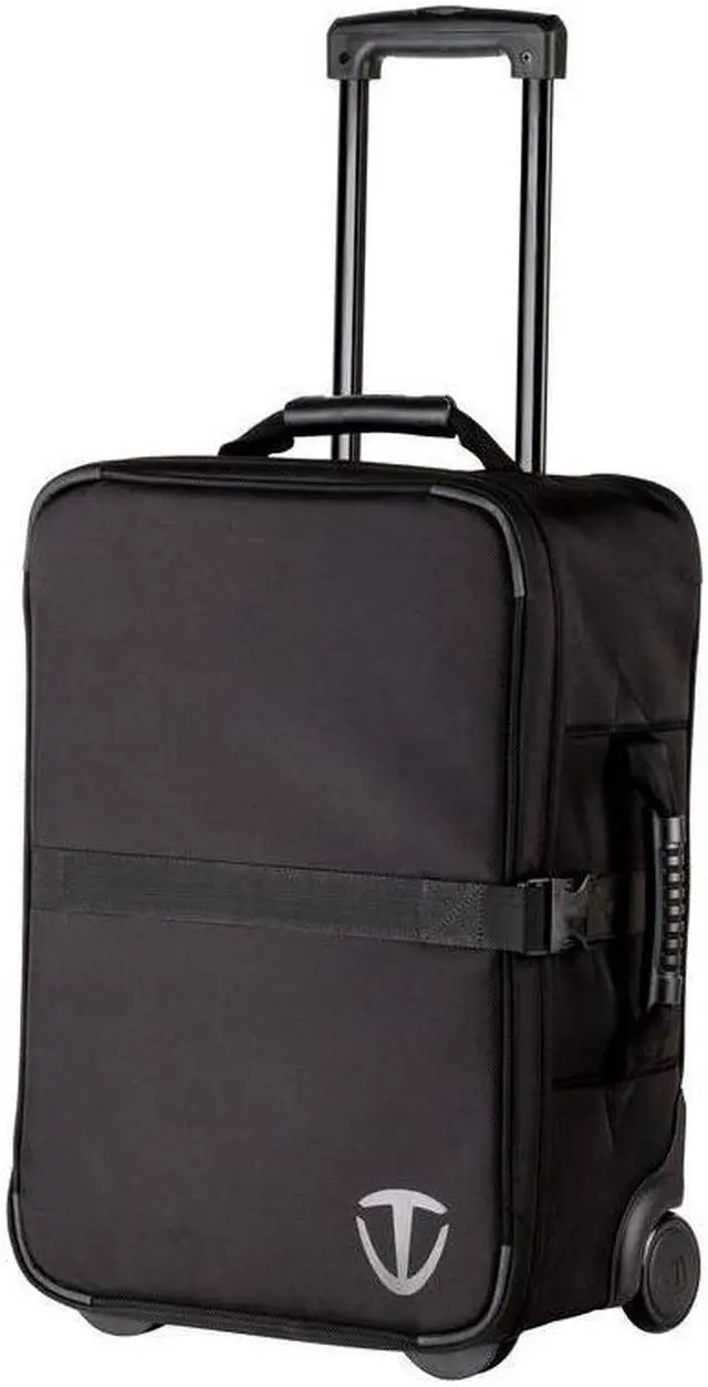 Alt view image 3 of 6 - Tenba Attache 2214W Transport Air Wheeled Case for DSLR Camera, 7 Lenses & Flash, Black