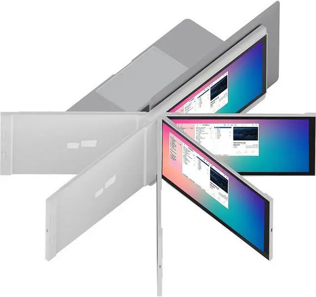 Alt view image 2 of 19 - Mobile Pixels DUEX Lite 12.5" 16:9 FHD Portable Laptop LCD Monitor, Cool White