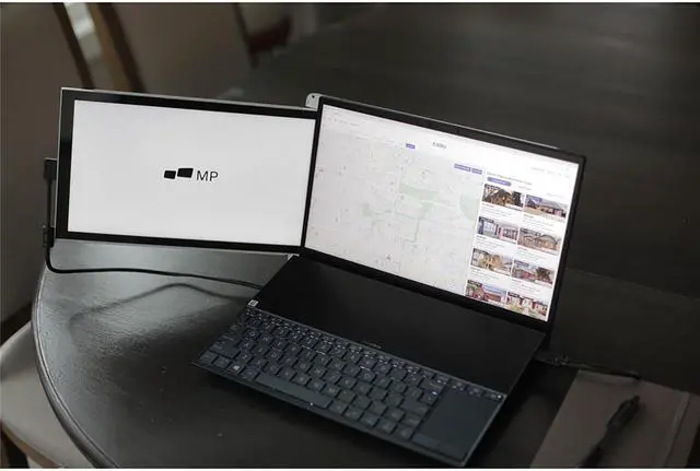 Alt view image 4 of 19 - Mobile Pixels DUEX Lite 12.5" 16:9 FHD Portable Laptop LCD Monitor, Cool White