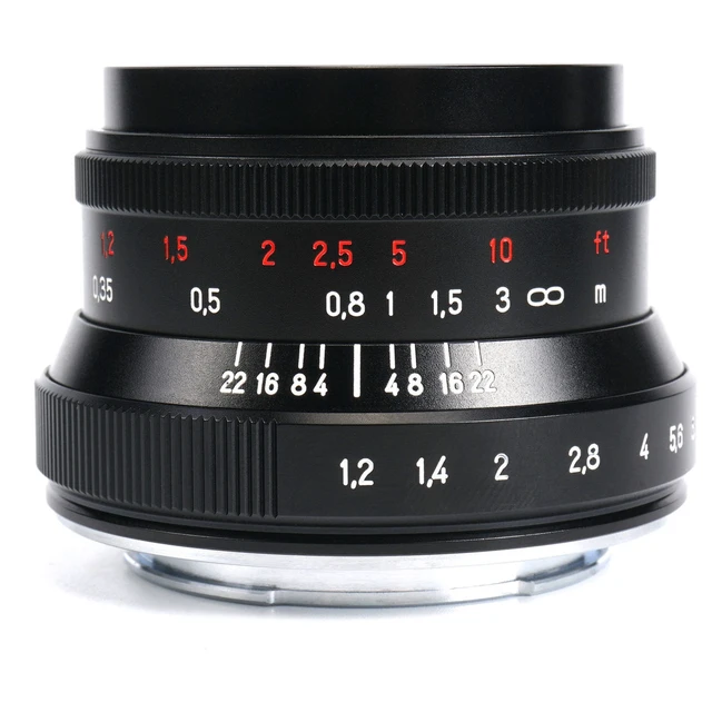 Alt view image 2 of 7 - 7artisans Photoelectric Mark II 35mm f/1.2 Lens for Micro Four Thirds, Black