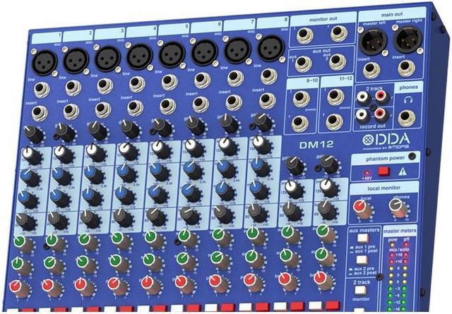 Alt view image 9 of 9 - Midas DM12 12-channel Analog Mixer
