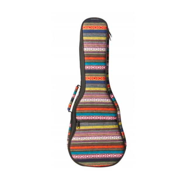 Alt view image 3 of 6 - Deluxe Baritone Ukulele Bag, Striped