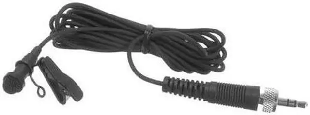 Alt view image 2 of 2 - Sennheiser ME2 Omnidirectional Electret Condenser Lavalier Mic with Clip and Grille Windscreen