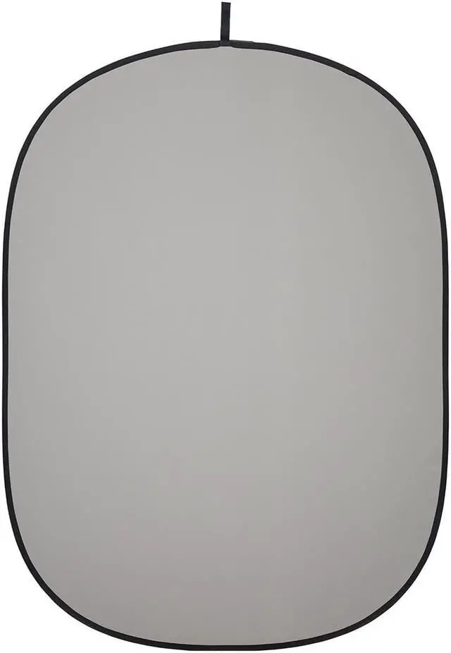 Alt view image 2 of 7 - Westcott 5x6.5' Collapsible 2-In-1 Backdrop, Gray & Green
