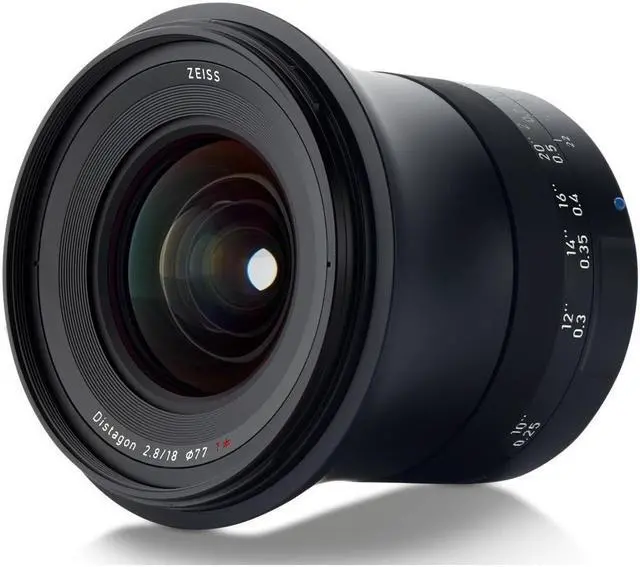 Alt view image 2 of 7 - Zeiss 18mm f/2.8 Milvus ZE Lens for Canon EOS DSLR Cameras #2096-517