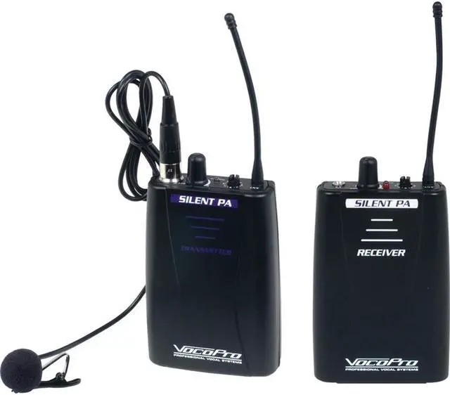 Alt view image 15 of 19 - vocopro silentpaportable 16channel uhf wireless audio broadcast system