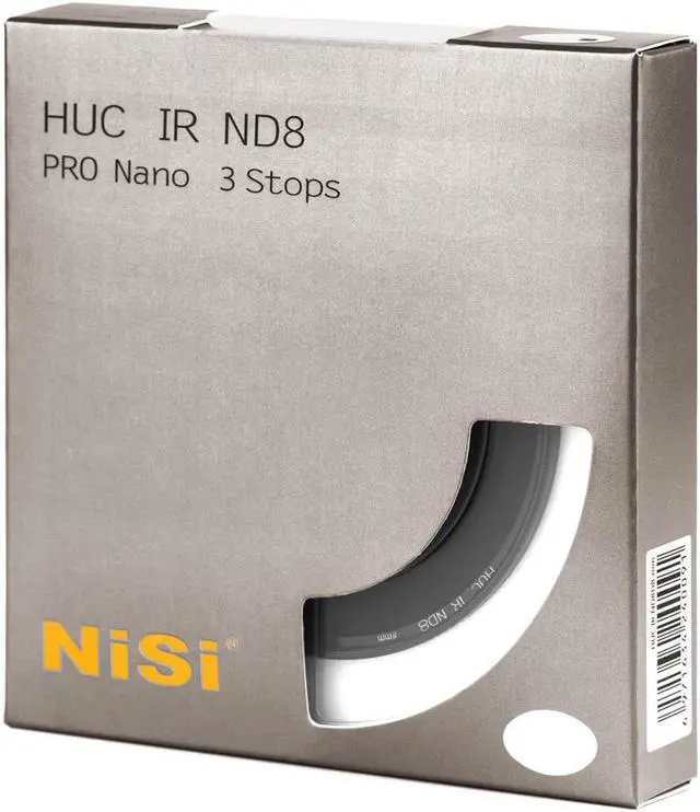 Alt view image 2 of 2 - NiSi 62mm PRO Nano Round 3-Stop IRND8 Filter #NIR-ND0.9-62