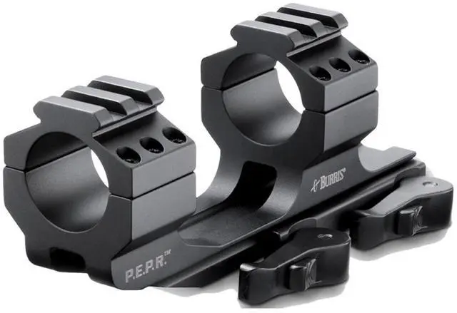 Alt view image 5 of 7 - Burris AR-PEPR Scope Mount 34mm w/Picatinny Tops, 20moa Riflescope, Matte